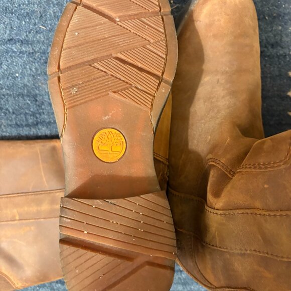 Timberland Leather Boots Size 9 - Picture 3 of 7